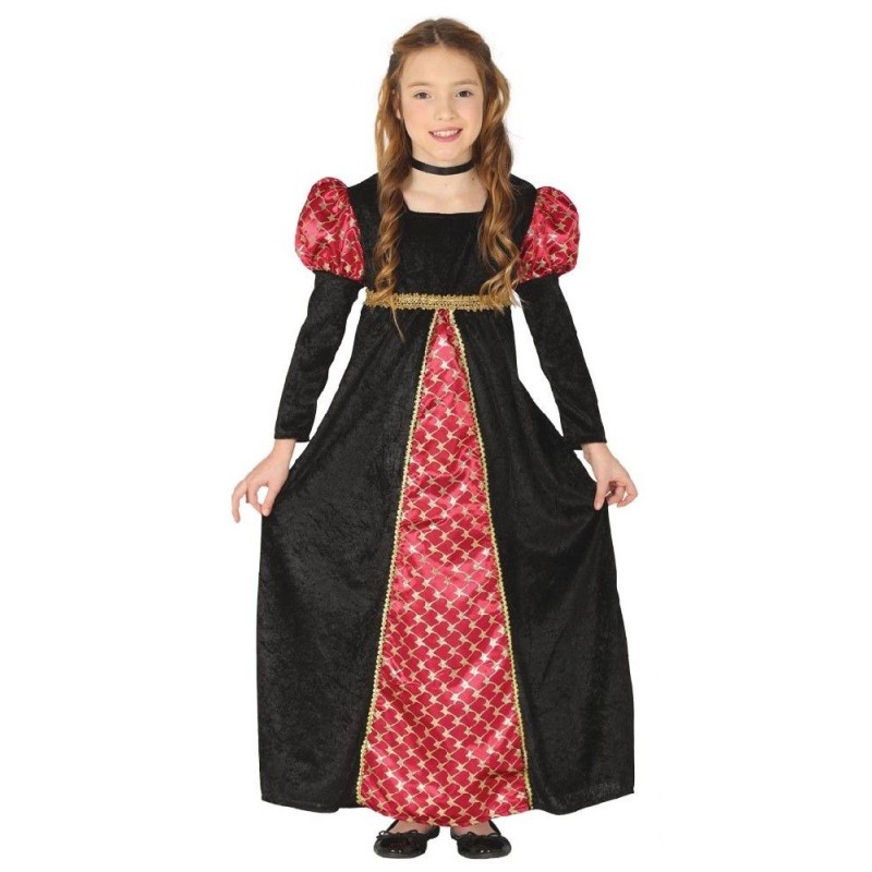 DISFRAZ DAMA MEDIEVAL, INFANTIL, 10 – 12